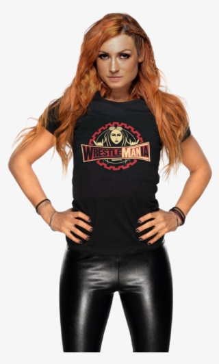 Becky Lynch Wrestle Man Ia T Shirt Png By Jvitorsantos05 - Becky Lynch Leather Pants