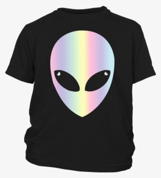 Cute Colorful Alien Head T Shirt - Shirt