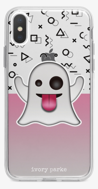 Ghost Emoji Iphone Case - Mobile Phone Case