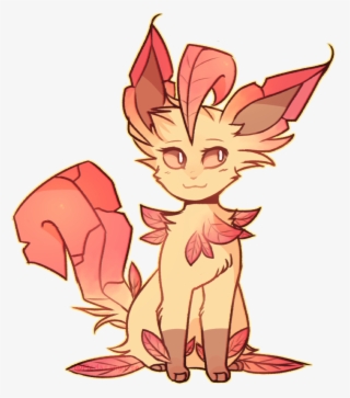 By Redasanyrose On Twitter - Red Leafeon