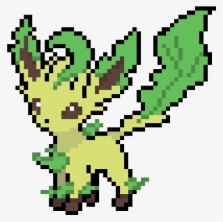 Leafeon - Pokemon Cross Stitch Leafeon