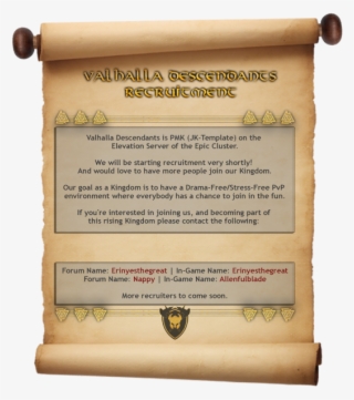 Recruitmentvhx06 - Scroll