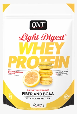 Qnt Direct Whey Protein Light Digest Macarrón De Limón - Orange