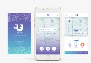 Uber App Transparent - Iphone