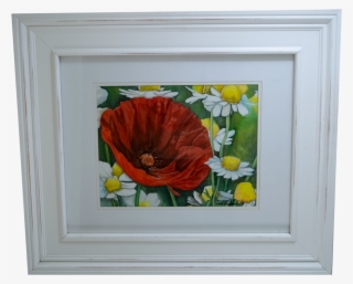 Red Poppy - Picture Frame