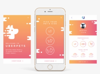 Uberpets App Transparent - Iphone