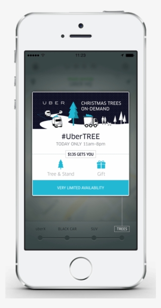 After Ice Cream, Kittens, And $3,000 On Demand Helicopter - Uber Christmas Tree