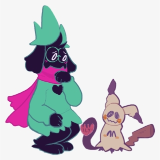 Ralsei And Mimikyu Best Friends Forever By Princelotors - Deltarune Cute