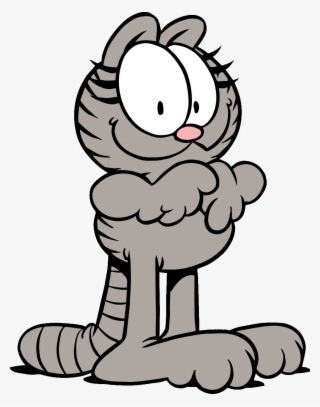 The Animal Characters - Grey Cat From Garfield
