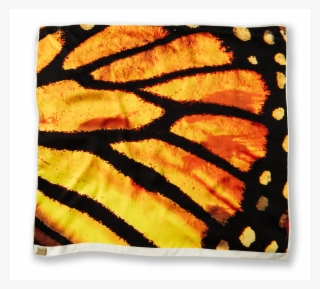 Monarch Butterfly Silk Scarf - Motif