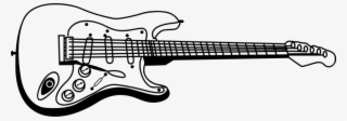 Download Similars - Electric Guitar Clipart Black And White