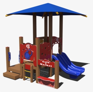 Sunny Isles Commercial Playground System - Playground Slide