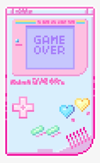 #game #gameover #sticker #aesthetic #pixel #pixelart - pixel kawaii vaporwave