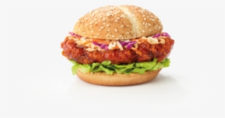 Seoul Spicy Chicken Burger - Chicken Spicy Burger Mcd