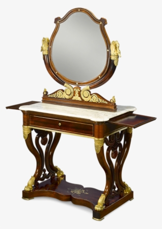 French Double Dressing Table - End Table