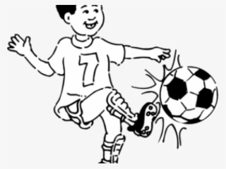 Football Player Clipart - Free Coloring Pages Girl Sports