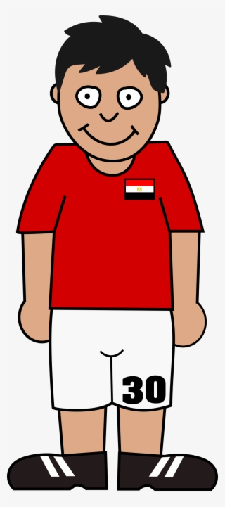 Big Image - Soccer Player Clipart