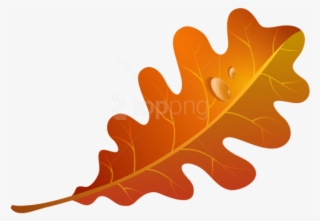 Free Png Download Fall Orange Leaf Clipart Png Photo - Orange Fall Leaf Clip Art