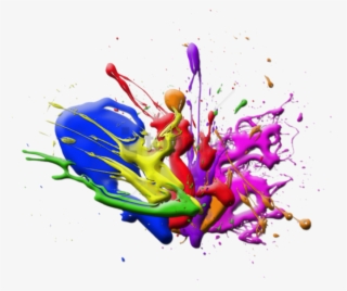 Free Png Download Color Ink Splatter Png Png Images - Transparent Background Paint Clipart Png