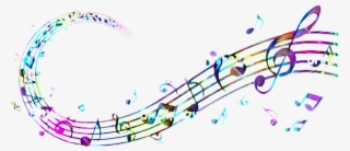 Band Sticker - Music Notes Png