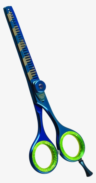 Samshears Professional Blue Titanium Cutting Barber - Scissors