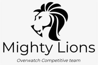 mighty lions logo black - clients on demand