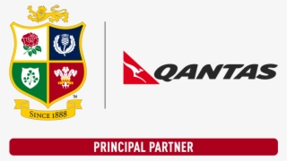 Qantas - Official Partners - British & Irish Lions Png