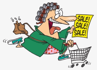 Clip Free Stock And Multiple Real Estate Offers - Black Friday Shopping Cartoon