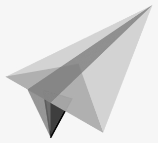 White Paper Plane - Origami Airplane Png