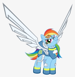 Raidho36, Cyborg, Mechanical Wing, Rainbow Dash, Safe, - Cartoon