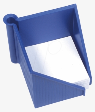 Helit Linear Note Paper Box, Blue Helit H63040 - Plank
