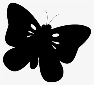 Butterfly Silhouette - Brush-footed Butterfly