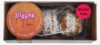 Mini Carrot Cake Donuts Packaged - Steamed Rice