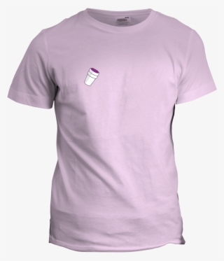 Lavender Lean Tee - Tri Colour T Shirt