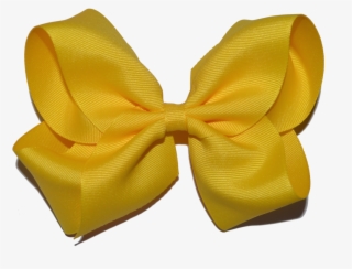 Yellow Bow - Satin