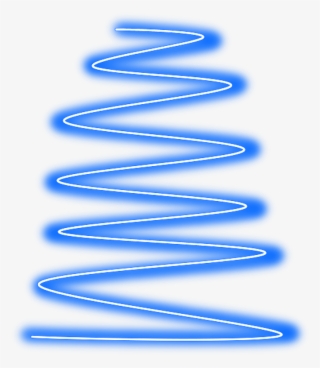 #spiral #line #neon #geometric #blue #border #frame - Red Neon Spiral Png