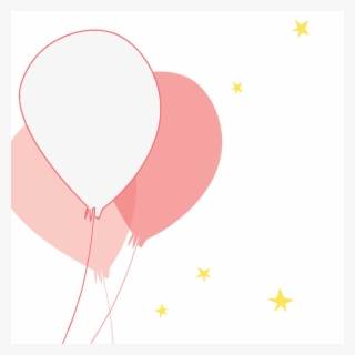 Pink Balloons Party - Pink Balloon Template