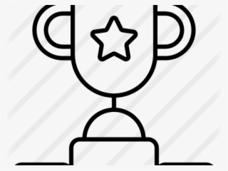 Drawn Trophy Icon Png - Vector Graphics