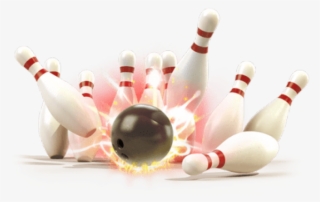 Bowling Clipart Bowling Pin - Transparent Background Bowling Clip Art