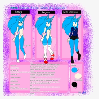 Sonic Roleplay - Sonic Reference Sheet