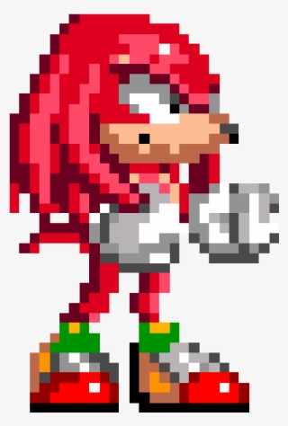 Sonic The Hedgehog 2 Classic Messages Sticker-2 - Sonic 3 Knuckles Sprite