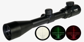 Rifle Scope 3-9x40mm With Illuminated Reticle - Telescope