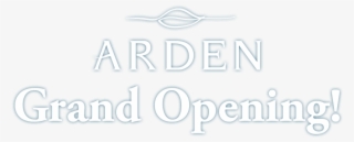 Arden Grand Opening Header - Darkness