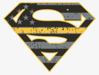 Gold Line Superman T-shirt - Illustration