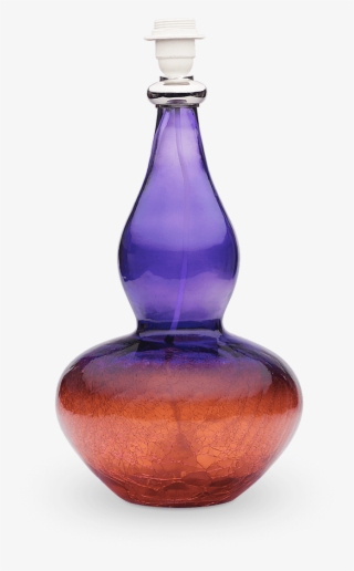 Cheery Mosaic Lamp Base - Glass Bottle