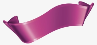 Purple Ribbon Vector - Playground Slide