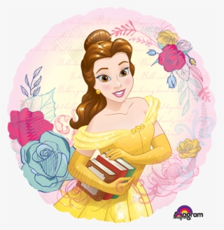 Belle Beauty & The Beast Large Foil Balloon - Beauty And The Beast Princess Belle