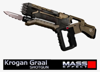 Mass Effect Krogan Graal Shotgun - Mass Effect Shot Gun