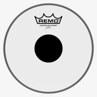 Remo Controlled Sound Clear Black Dot Drumhead-top - Remo Drum