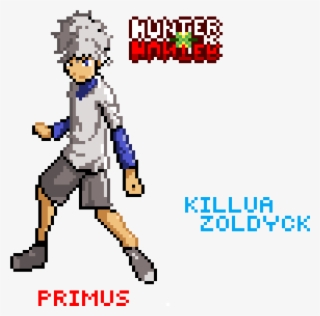 Killua - Hunter X Hunter Gon Pixel Art